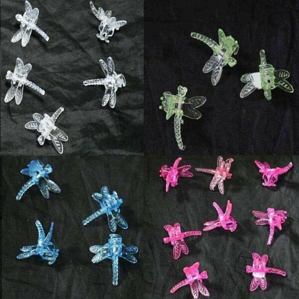 10 Butterfly Orchid and Dragonfly Orchid Clips